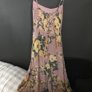 rosehip fit & flare dress